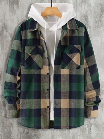 Vintage Check Long-Sleeve Shirt