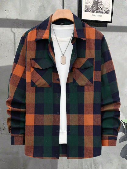 Vintage Check Long-Sleeve Shirt