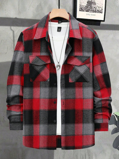 Vintage Check Long-Sleeve Shirt