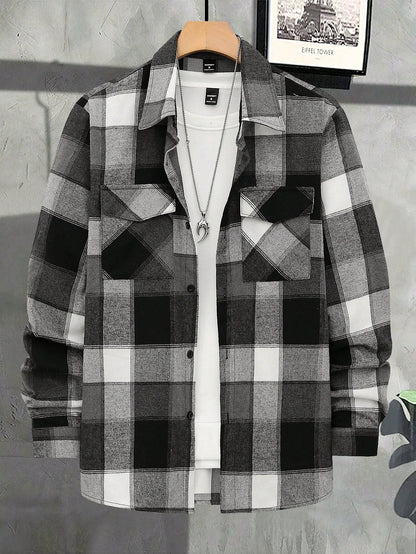 Vintage Check Long-Sleeve Shirt