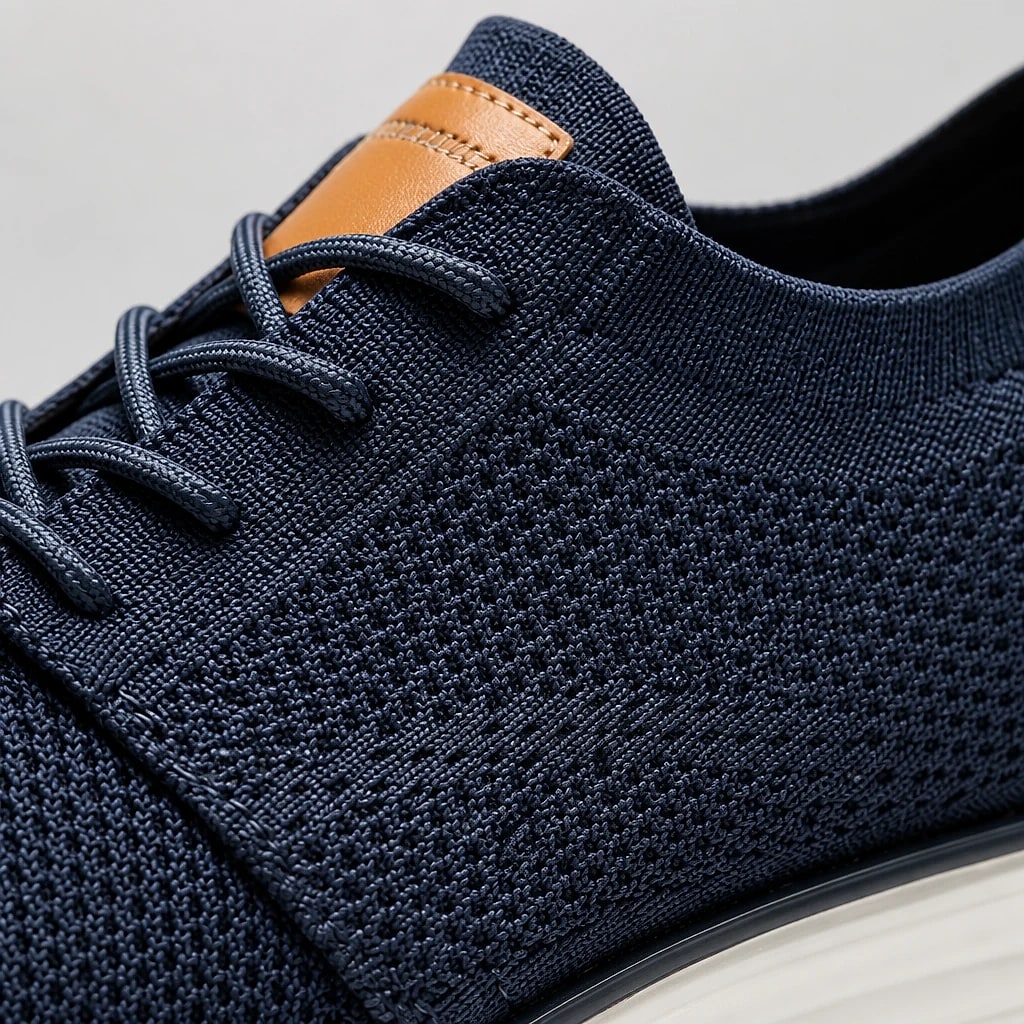 Men's Knit Mesh Dress Sneakers