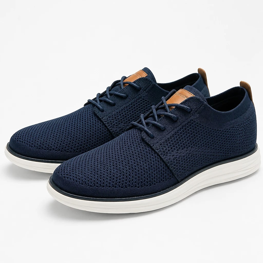 Men's Knit Mesh Dress Sneakers