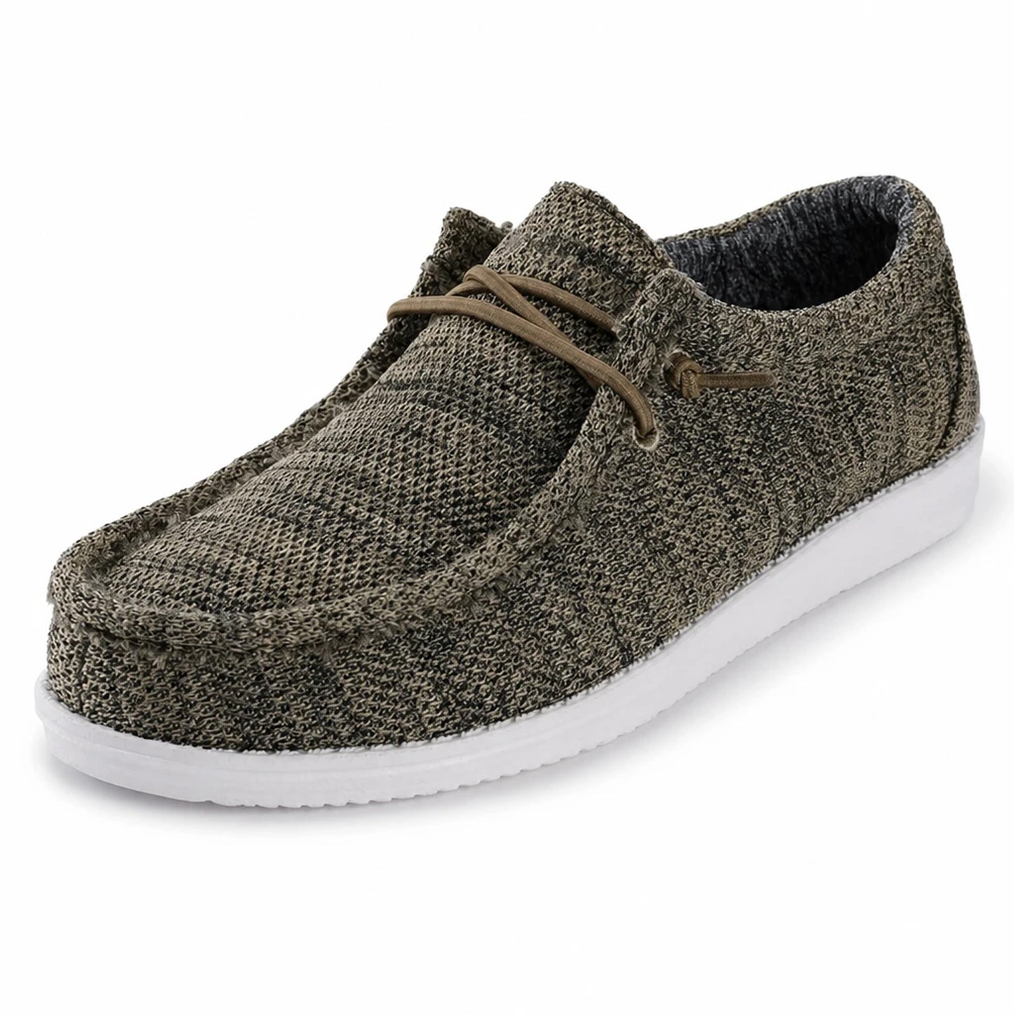Men's Knit Slip-On Loafers