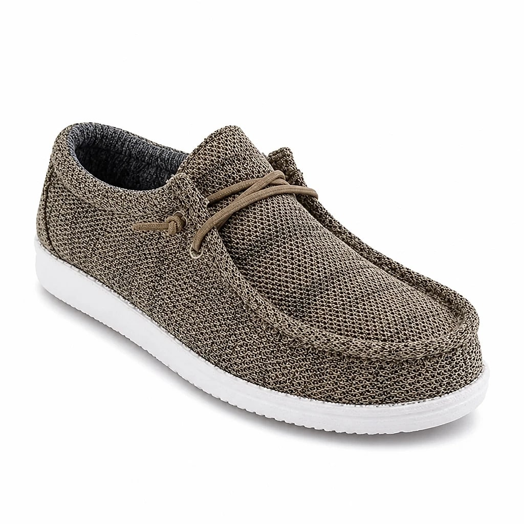 Men's Knit Slip-On Loafers