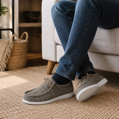 Men's Knit Slip-On Loafers