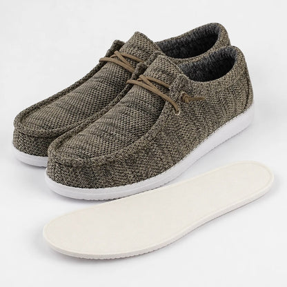 Men's Knit Slip-On Loafers