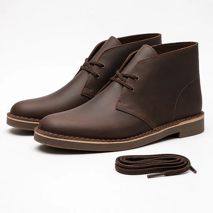 Men's Leather Chukka Boots