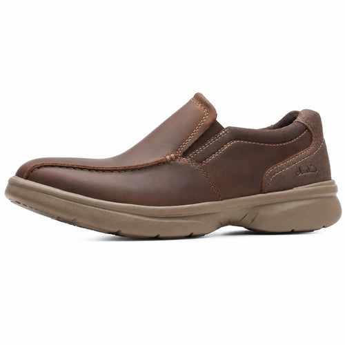 Men's Leather Slip-On Loafers