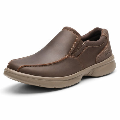 Men's Leather Slip-On Loafers