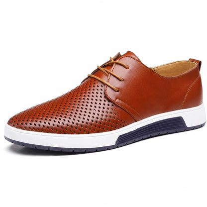Men's Perforated Oxford Shoes