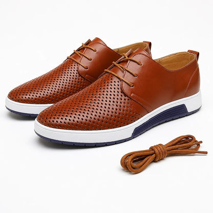 Men's Perforated Oxford Shoes