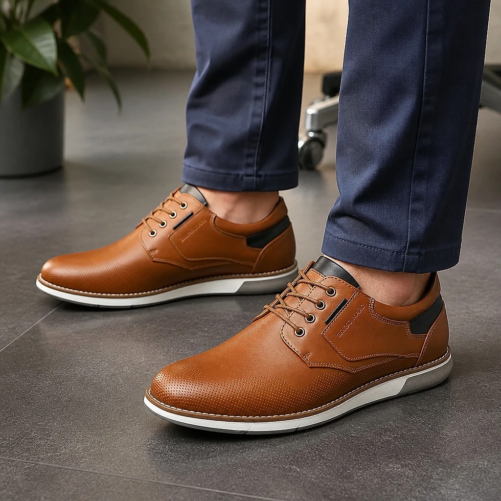Men's Smart-Casual Derby Shoes