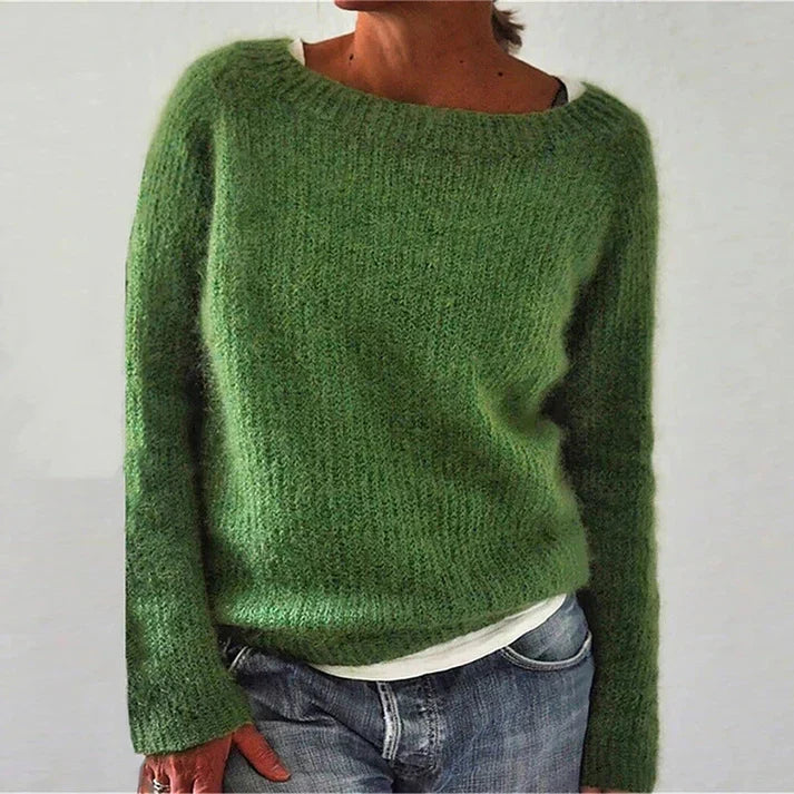 Soft Knit Winter Jumper, Yellow