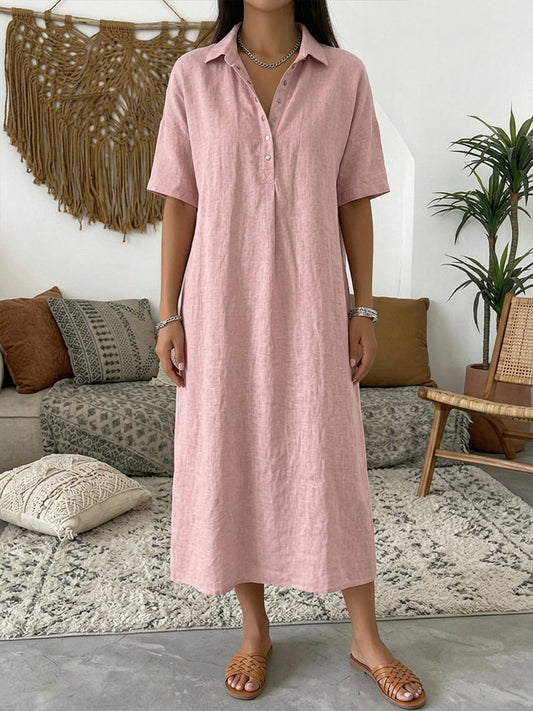 Long Linen Summer Dress