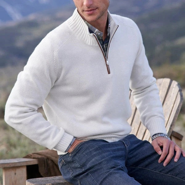 Cashmere Winter Jumper, Purple