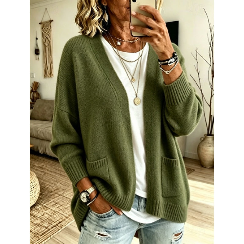 Soft Knit Long Cardigan