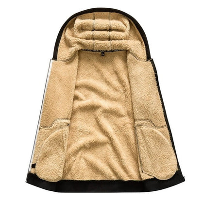 Sherpa-Lined Winter Hoodie