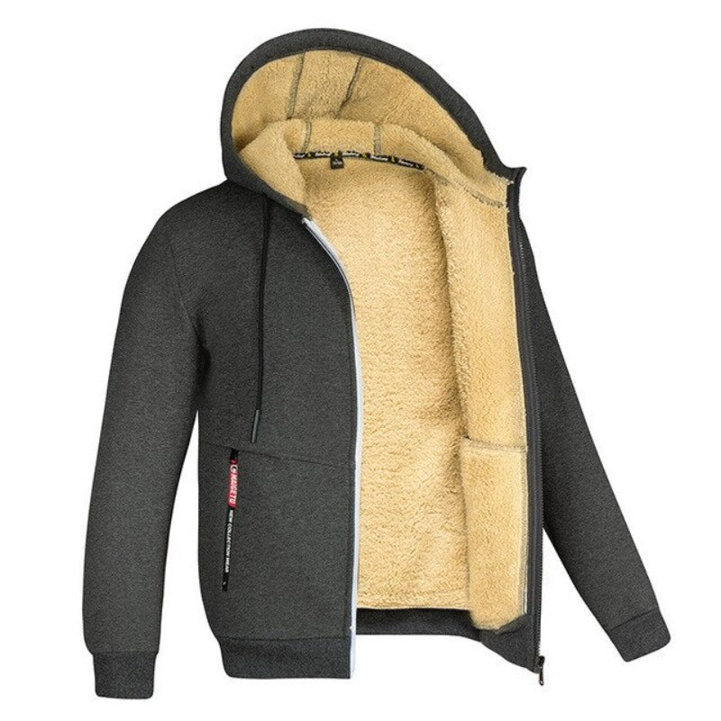 Sherpa-Lined Winter Jacket