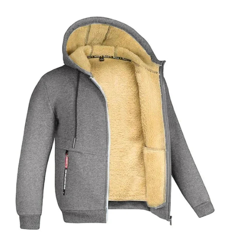 Sherpa-Lined Winter Jacket
