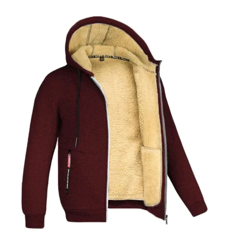 Sherpa-Lined Winter Jacket