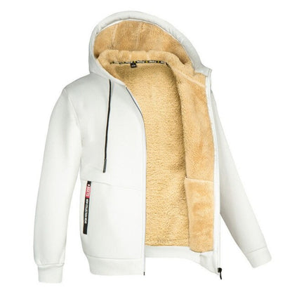 Sherpa-Lined Winter Hoodie