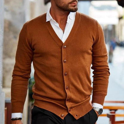 V-Neck Autumn Cardigan