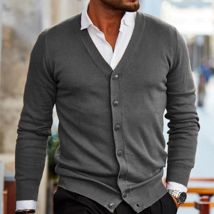 V-Neck Autumn Cardigan