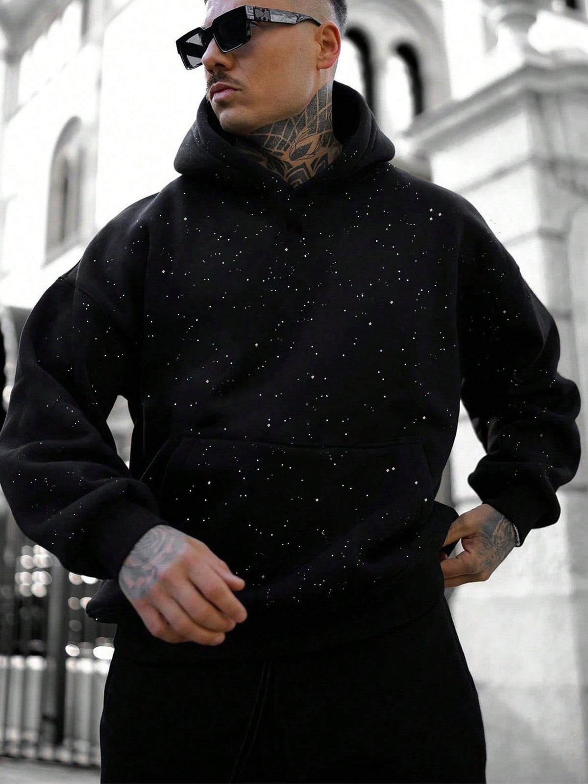 Oversized Hoodie with Hood