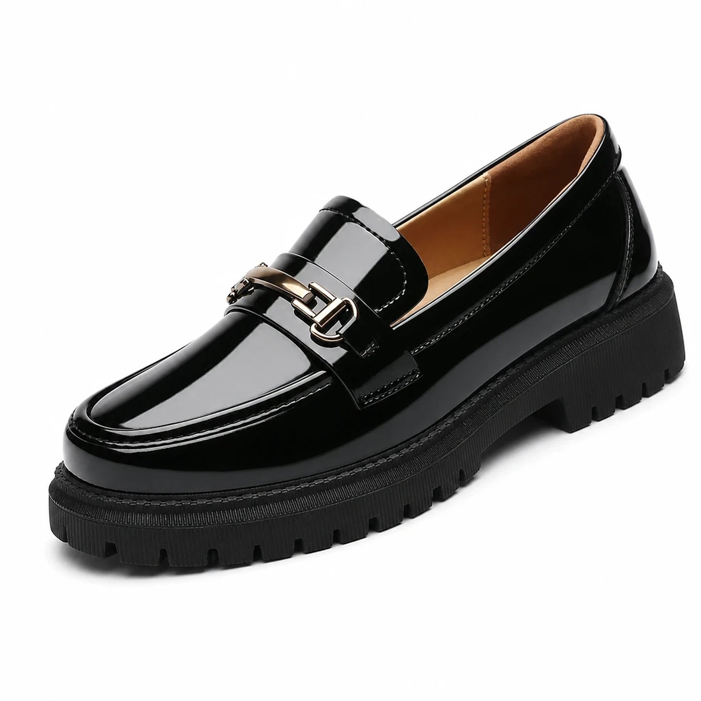 Women's Chunky Lug Sole Loafers