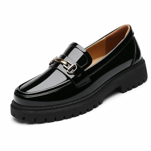 Women's Chunky Lug Sole Loafers
