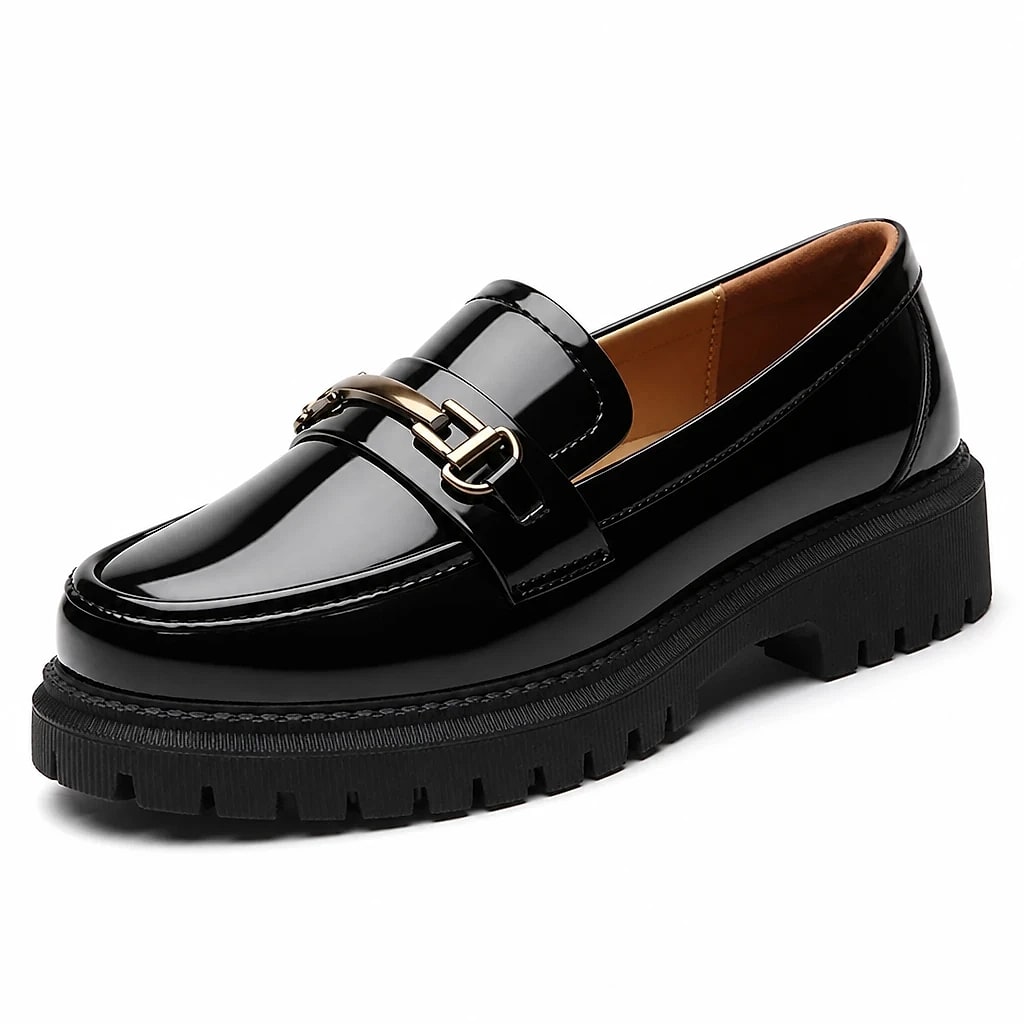 Women's Chunky Lug Sole Loafers