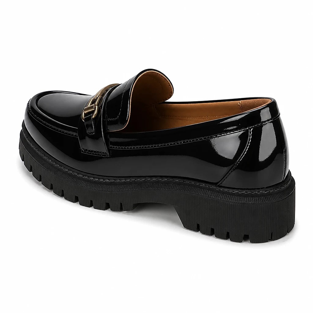 Women's Chunky Lug Sole Loafers