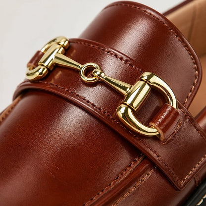 Women's Leather Horsebit Loafers