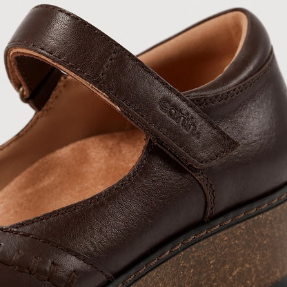 Women's Leather Mary Jane Wedge