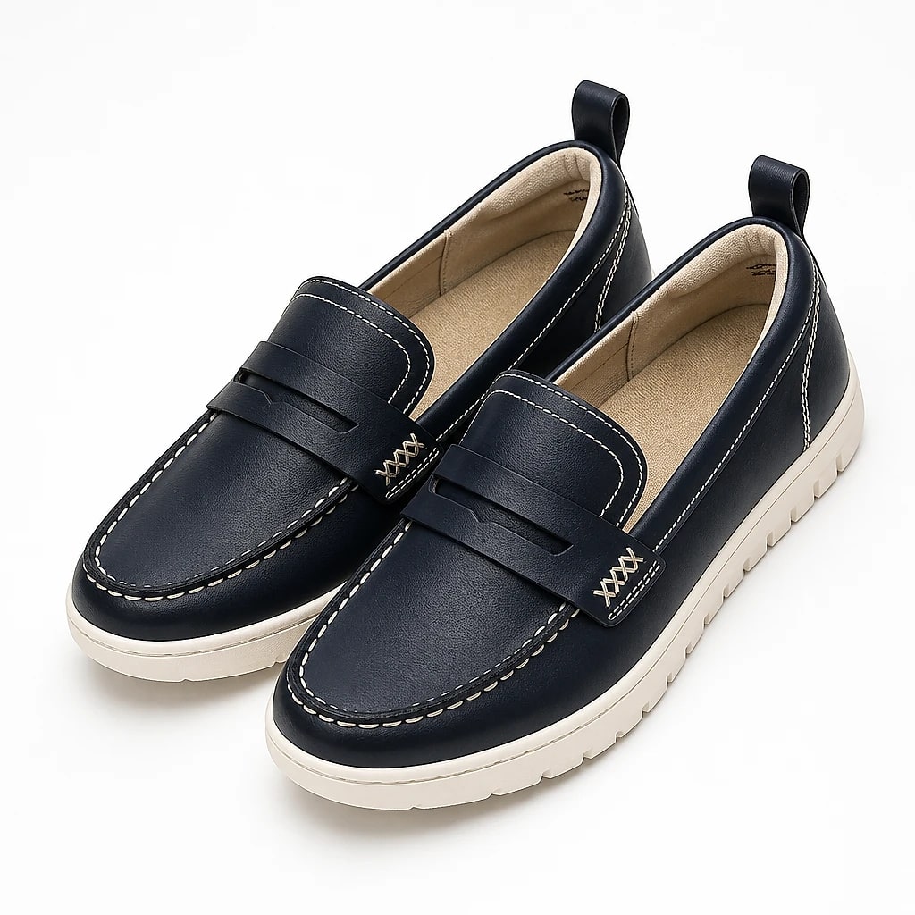 Women's Leather Penny Loafers