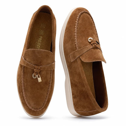Women's Suede Slip-On Loafers