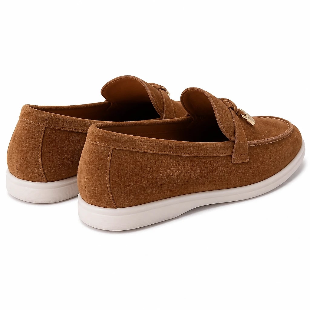 Women's Suede Slip-On Loafers