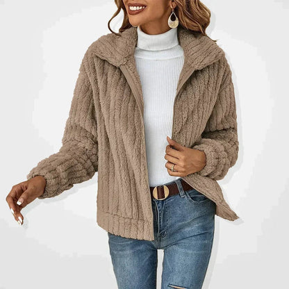 Oversized Sherpa Winter Cardigan