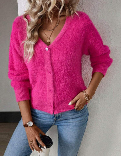 Fluffy Winter Cardigan