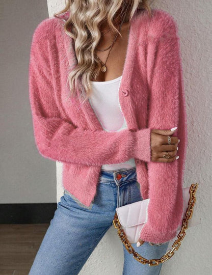 Fluffy Winter Cardigan
