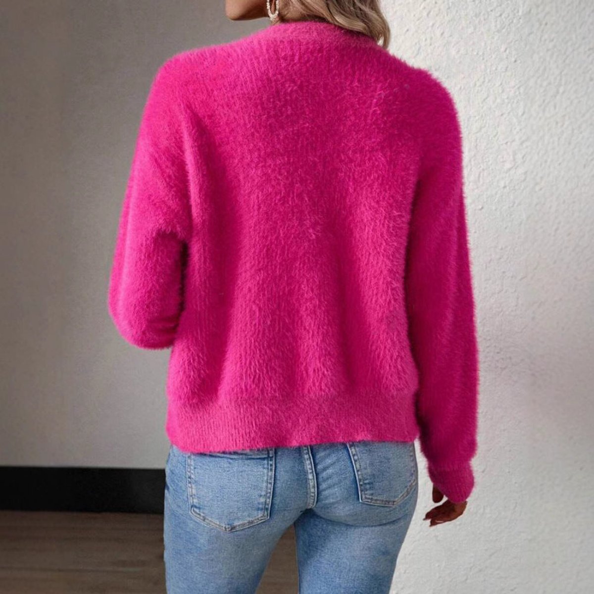 Fluffy Winter Cardigan