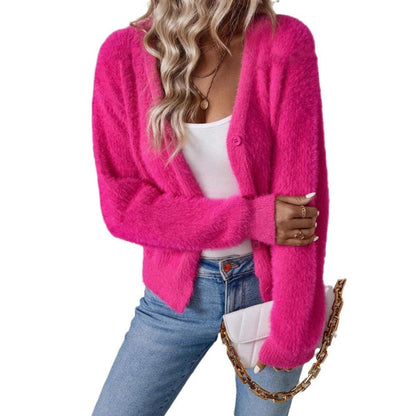 Fluffy Winter Cardigan