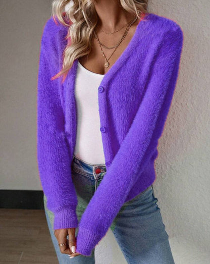 Fluffy Winter Cardigan