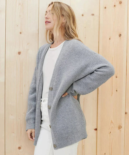 Relaxed Cashmere Cardigan