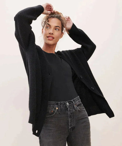 Relaxed Cashmere Cardigan