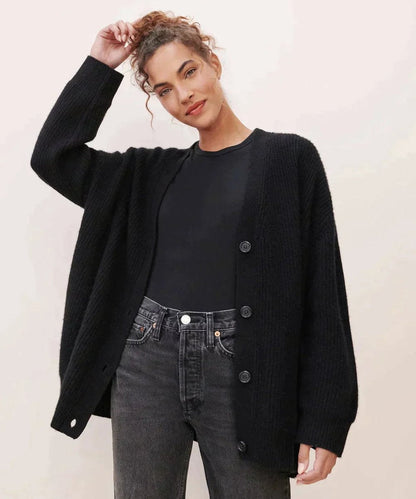 Relaxed Cashmere Cardigan