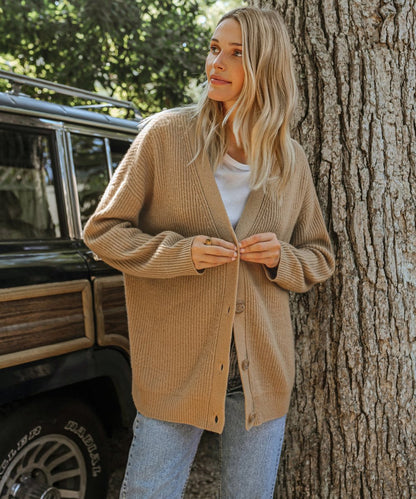 Relaxed Cashmere Cardigan