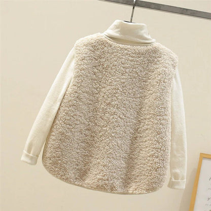 Sleeveless Sherpa Winter Gilet