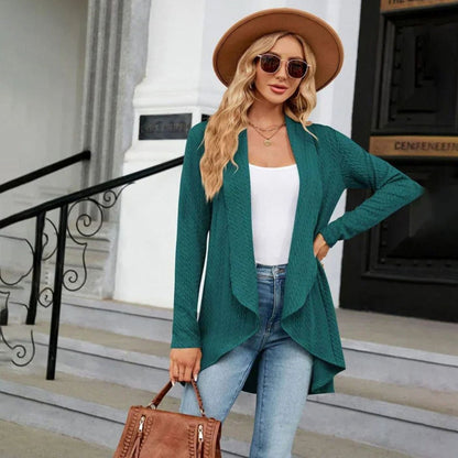 Cable Knit Mid-Season Cardigan
