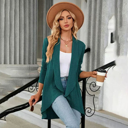 Cable Knit Mid-Season Cardigan